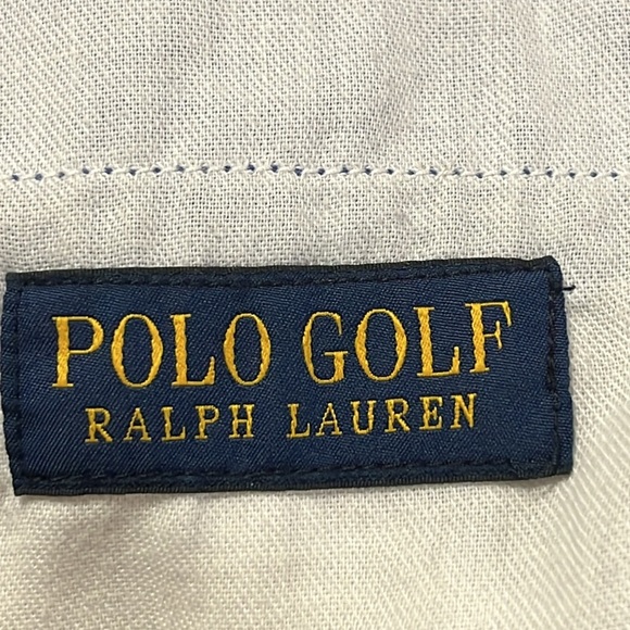 Vintage men’s blue polo golf shorts size 35” - Picture 4 of 6